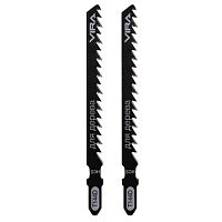 Пилки для лобзика по дереву, пластику T144D (2 шт.) VIRA RAGE (552031)