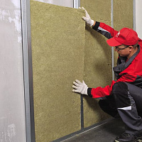 Минеральная вата для звукоизоляции в плитах 5 см ТехноНиколь Техноакустик (12 плит) 8,64 м2