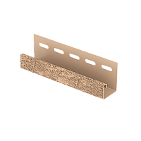 J-планка Ю-Пласт 3 м, Кирпич Бежевый