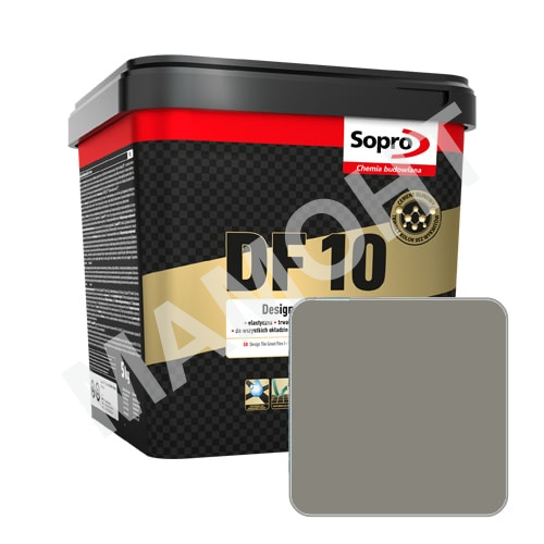 Затирка для швов Sopro DF 10 № 1054 (14) бетонно-серая 2,5 кг