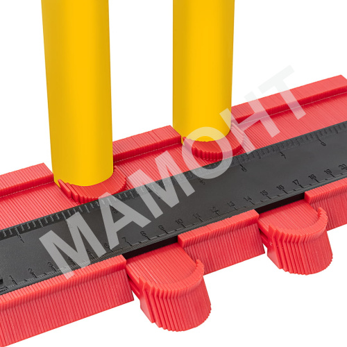 Шаблон форм (шаблон строительный) DLT H2, 25,5 см (0802)