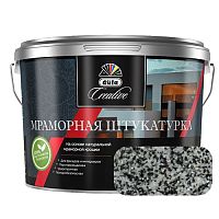 Штукатурка декоративная мраморная Dufa Creative 991-К (фракция 1,0-1,5 мм), 15 кг