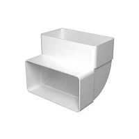 Колено вертикальное 90 гр. для плоских каналов ERA