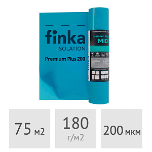 Пленка пароизоляционная Finka Premium Plus 200 MIDI, 75 м2