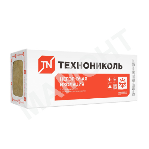 Фасадный утеплитель в плитах 10 см ТехноФас Эффект 2,16 м2 - Фото 2