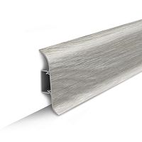 Плинтус напольный Ideal Классик 253 Ясень серый