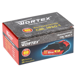 Аккумулятор WORTEX CBL 1820-1 18.0 В, 2.0 А*ч, Li-Ion