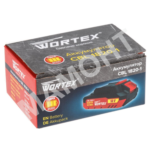 Аккумулятор WORTEX CBL 1820-1 18.0 В, 2.0 А*ч, Li-Ion