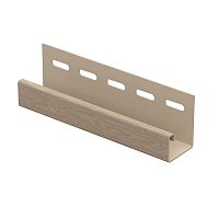 J-планка Ю-Пласт 3 м, Кедр Светлый