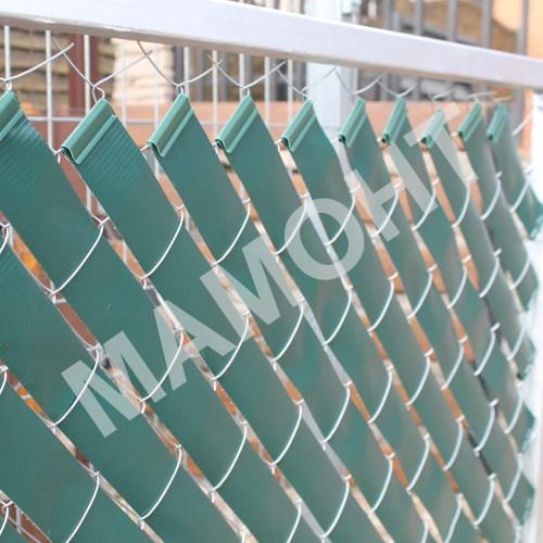 Лента для забора декоративная MAXIMUM 48 мм, 50 м, (RAL6005, зеленый) - Фото 2