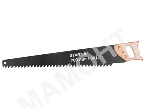 Ножовка по газобетону 700мм 34 зуба с напайками STARTUL MASTER (ST4084-34)