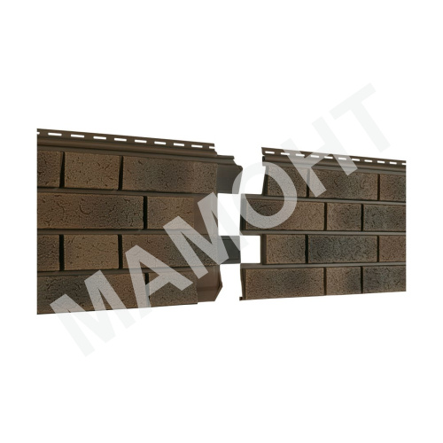 Фасадная панель Ю-Пласт Stone House S-Lock КЛИНКЕР НОРДИК Лава