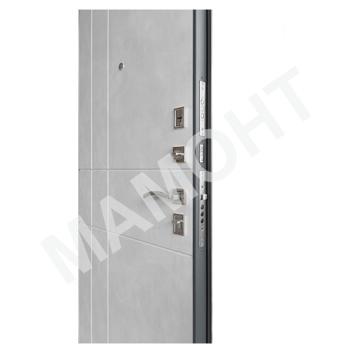 Дверь ТИТАН Антеро Антрацит / Бетон снежный Промет - Фото 4