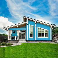 Эмаль по металлу и древесине ПФ-115 MAV ECOL голубая глянцевая