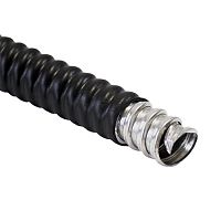 Рукав металлический РЗ-Ц ПВХ 15 мм с протяжкой (50 м)