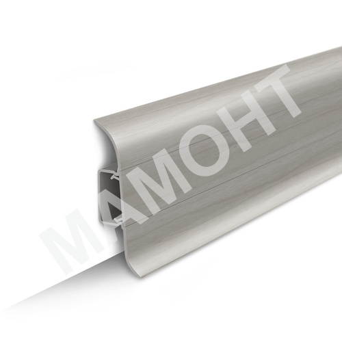 Плинтус напольный Ideal Классик 268 Клен серый