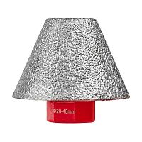 Алмазная конусная фреза DLT CERAMIC CONE PRO, 20-48 мм (0513)