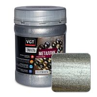 Эмаль ВД-АК-1179 универсальная VGT металлик серебро