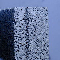 Блок керамзитобетонный 120 x 240 х 400 мм Минскжелезобетон (до 5% колотые)