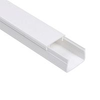 Кабель-канал 25 х 25 мм белый, 2 м IEK ECOLINE