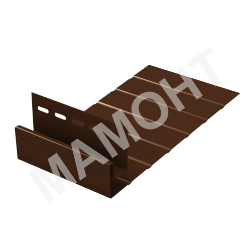 J-фаска Ю-Пласт 3 м, Коричневый