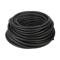 Рукав металлический РЗ-Ц ПВХ 15 мм с протяжкой (50 м)