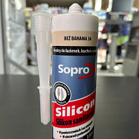 Силиконовый герметик Sopro 053 (34) бежевый "Багама", 310мл