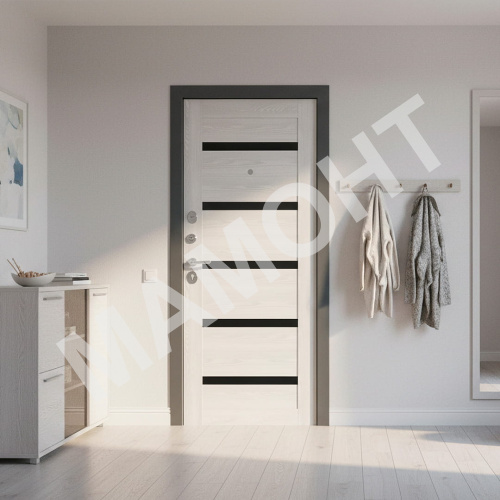 Дверь ТИТАН Букле графит / Сканди Промет - Фото 2