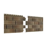 Фасадная панель Ю-Пласт Stone House S-Lock КЛИНКЕР НОРДИК Песок
