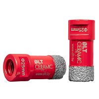 Коронка алмазная по керамограниту DLT CERAMIC PRO, 25 мм (0691)