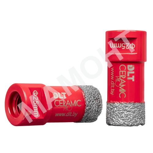 Коронка алмазная по керамограниту DLT CERAMIC PRO, 25 мм (0691)