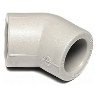 Угольник ПП 45° Wavin Ekoplastik