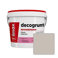 Грунт-контакт с кварцевым заполнителем ilmax decogrunt, 2914T, 20 кг