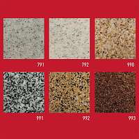 Штукатурка декоративная мраморная Dufa Creative 993-К (фракция 1,0-1,5 мм), 15 кг