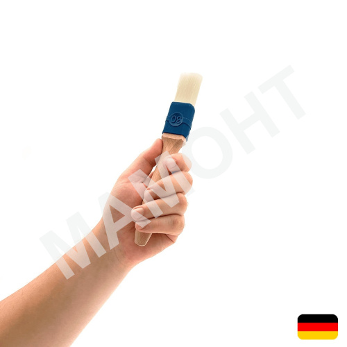 Кисть плоская для красок на водной основе 30 мм МАМОНТ (INS-MMNT-1088)