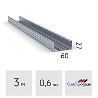Профиль поперечный Скайпрофиль CD 60x27 мм, сталь 0.6 мм