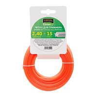 Леска для триммера 2,4 мм х 15 м сечение "звездочка" STARTUL GARDEN (ST6059-24)
