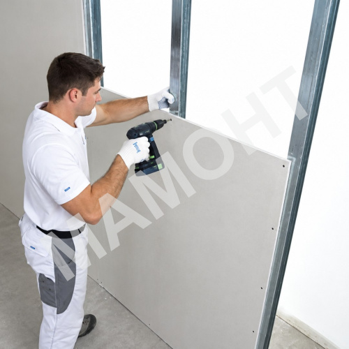 Гипсоволокнистый лист (10 мм) влагостойкий Knauf 120 x 250 см - Фото 3
