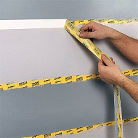 Лента малярная на рисовой бумаге 48 мм x 50 м Blue Dolphin WASHI