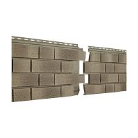 Фасадная панель Ю-Пласт Stone House S-Lock КЛИНКЕР БАЛТИК Пустыня