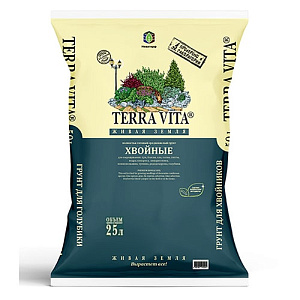 Грунт Terra Vita Живая земля Хвойные, 25 л