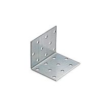 Уголок крепежный равносторонний KUR 50 x 50 x 60 мм, металл 2,0 мм ЕКТ (V020219)