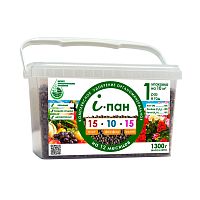 Удобрение комплексное органоминеральное пролонгированного действия Парад, 1,3 кг