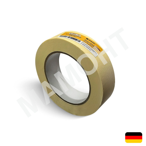 Лента малярная бумажная крепированная 29 мм x 50 м МАМОНТ