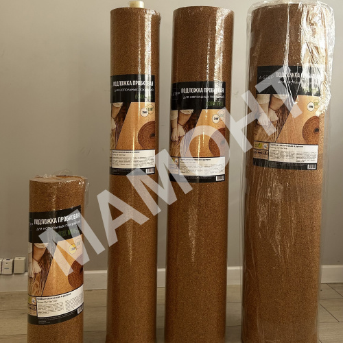 Подложка пробковая A-STEP 1 м х 10 м х 2 мм - Фото 4