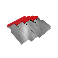 Набор японских нержавеющих шпателей (50,80,100,120 мм) МАМОНТ