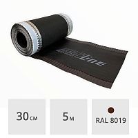 Подконьковая лента ST-Line 300 мм х 5 м коричневая (RAL 8019)