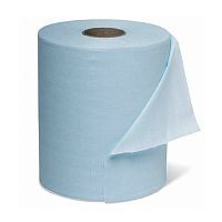 Полотенца бумажные 2-слойные TehClean Wipe 249 х 350 мм (рулон 500 листов, 175 м)