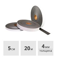 Лента шумопоглощающая для монтажа окон (на отлив) EUROBAND ПЭС 50 мм х 20 м