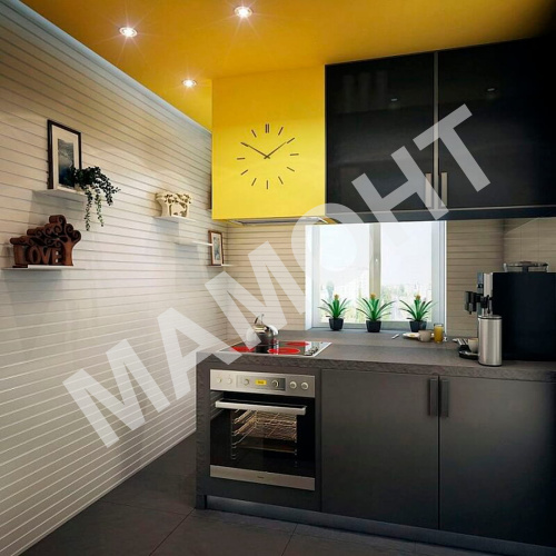 Панель ПВХ Европрофиль Вагонка (3000 х 100 х 10 мм) 10 шт. - Фото 2